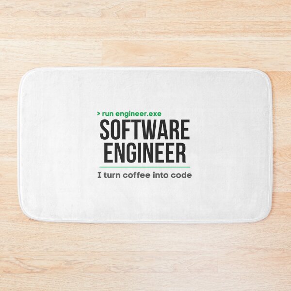 Item preview, Software Engineer I Turn Coffee Into Code designed and sold by ProudCraft.