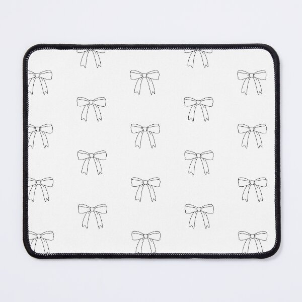 Item preview, Minimalist Black Ink Bow Outline designed and sold by jo-e-basta.