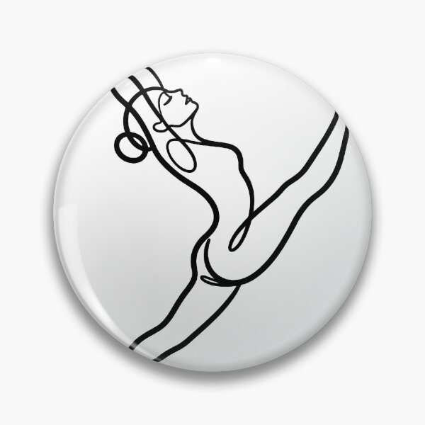Item preview, Abstract Female Body – Minimal Continuous Line Art Design designed and sold by andry01.