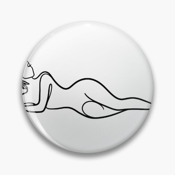 Item preview, Abstract Female Body – Minimal Continuous Line Art Design designed and sold by andry01.