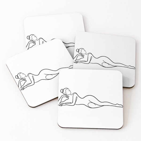 Item preview, Abstract Female Body – Minimal Continuous Line Art Design designed and sold by andry01.