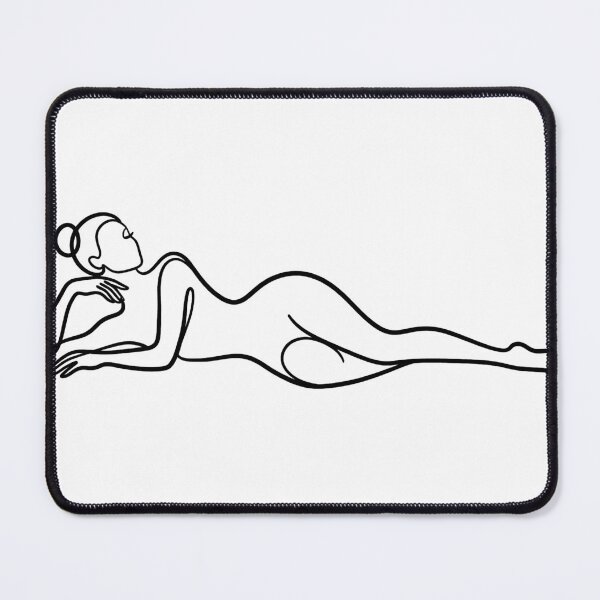 Item preview, Abstract Female Body – Minimal Continuous Line Art Design designed and sold by andry01.