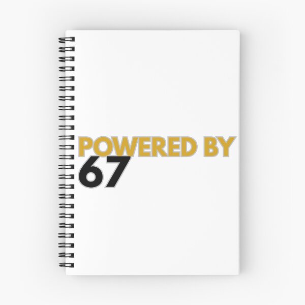 Item preview, Powered by 67 Funny Running Shirt — Gift for Runners and Fitness Fans designed and sold by PlayTrackCo.