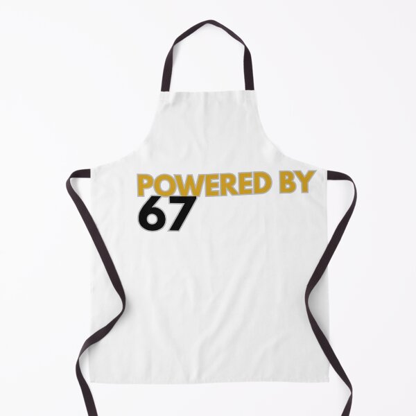 Item preview, Powered by 67 Funny Running Shirt — Gift for Runners and Fitness Fans designed and sold by PlayTrackCo.