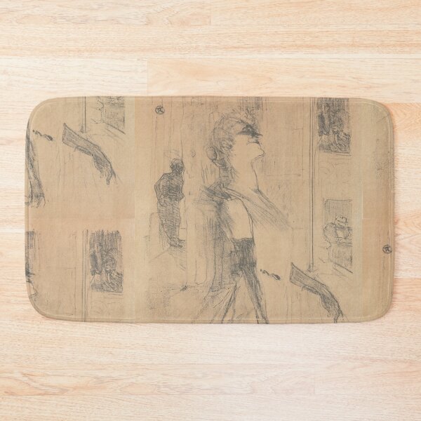 Item preview, Sur la Scène by Toulouse-Lautrec Vintage Paris Cabaret Sketch Art designed and sold by artofuniverse.