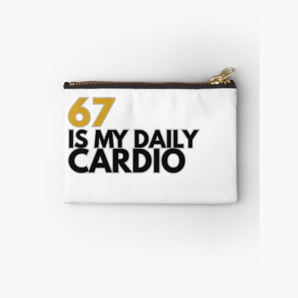 Item preview, 67 Is My Daily Cardio Funny Fitness Shirt — Gift for Runners designed and sold by PlayTrackCo.