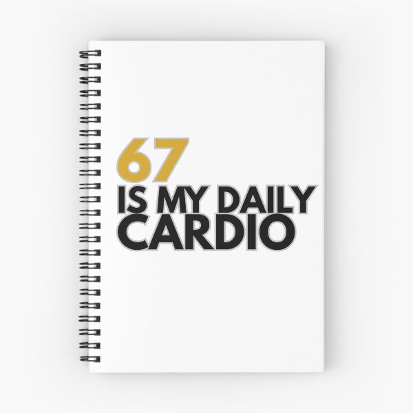Item preview, 67 Is My Daily Cardio Funny Fitness Shirt — Gift for Runners designed and sold by PlayTrackCo.