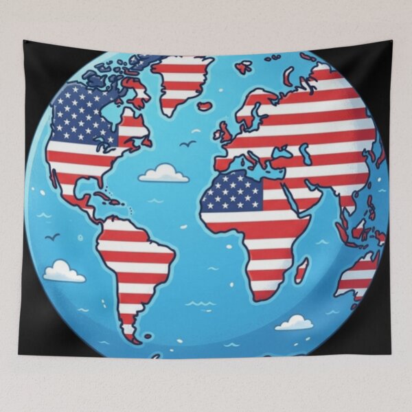 Item preview, America, the world designed and sold by The King's general goods.
