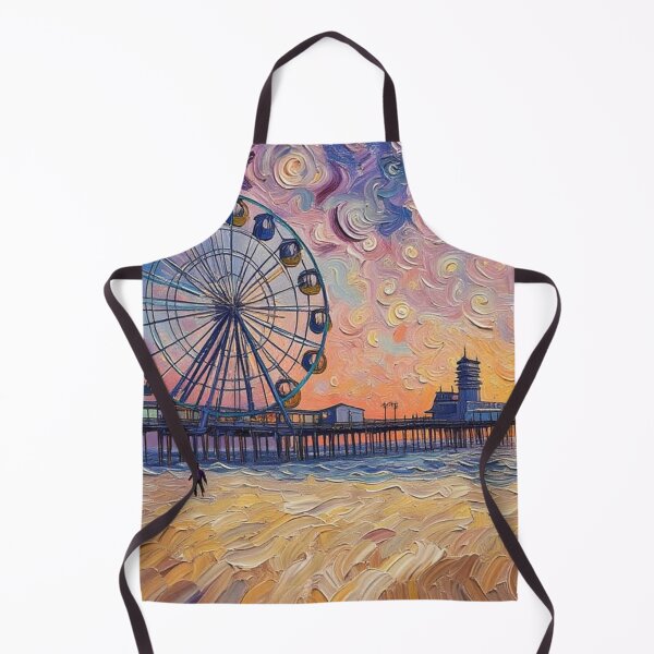 Item preview, The Ferris wheel on the pier in Scheveningen designed and sold by sid1802.