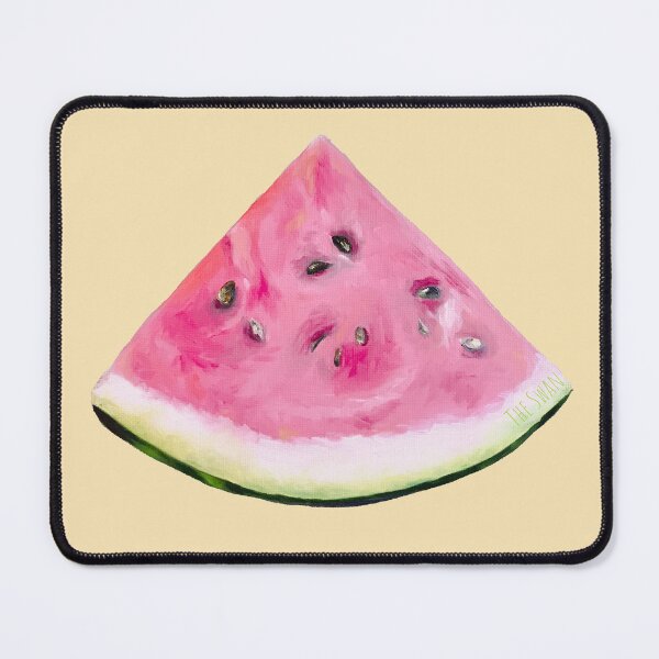 Item preview, GOLDEN WATERMELON MOOD | Summer Oil Painting | Beige Tropical Pop Art designed and sold by BlueberrySwan.