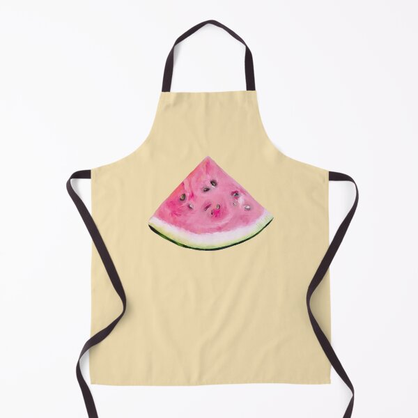 Item preview, GOLDEN WATERMELON MOOD | Summer Oil Painting | Beige Tropical Pop Art designed and sold by BlueberrySwan.