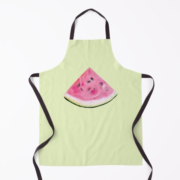 Item preview, LIME WATERMELON VIBES | Tropical Fruit Oil Painting | Fresh Summer Pop Art designed and sold by BlueberrySwan.