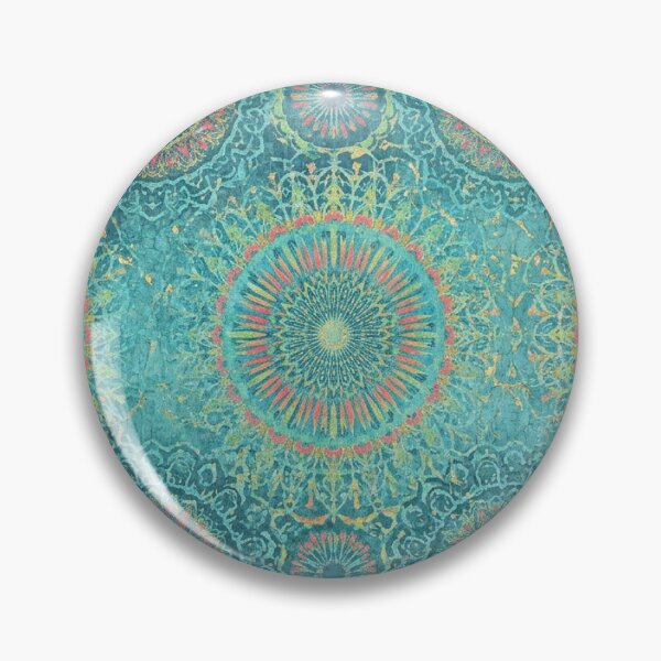 Item preview, Playful Mandala — Turquoise & Brights designed and sold by Jandedan.