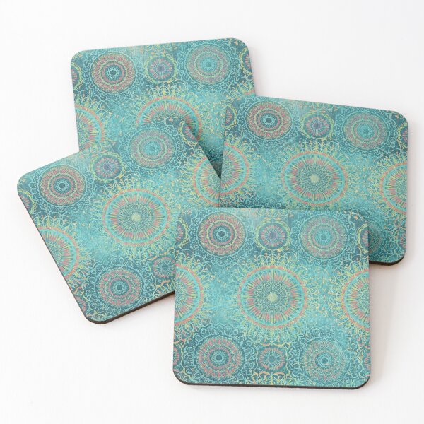 Item preview, Playful Mandala — Turquoise & Brights designed and sold by Jandedan.