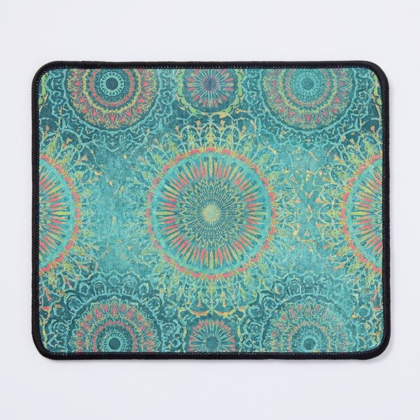Item preview, Playful Mandala — Turquoise & Brights designed and sold by Jandedan.