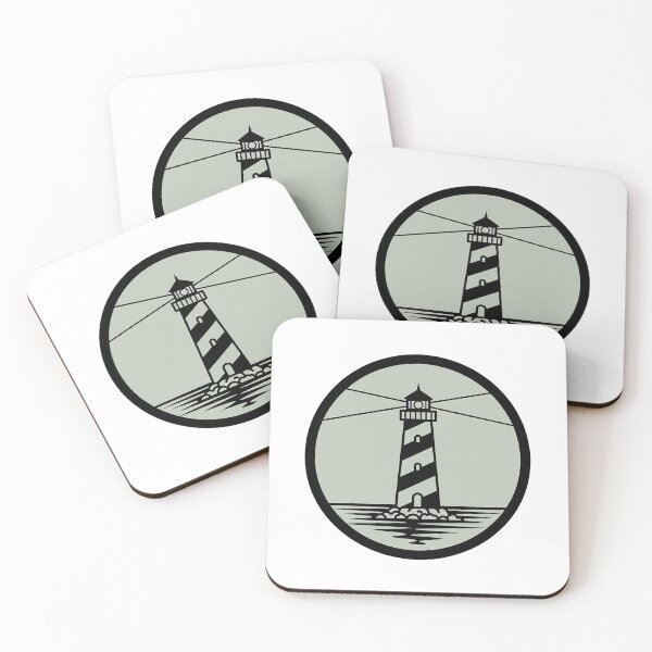 Item preview, Quiet Lighthouse – Calm Guidance Sticker designed and sold by Osmose-Studio ⭐⭐⭐⭐⭐.