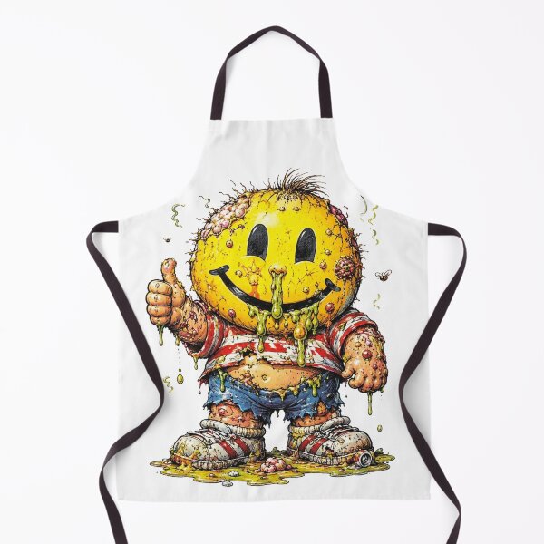 Item preview, Smiley Trash Monster Street Art | Creepy Cute Punk Character designed and sold by PLUSHIWORLDtm.