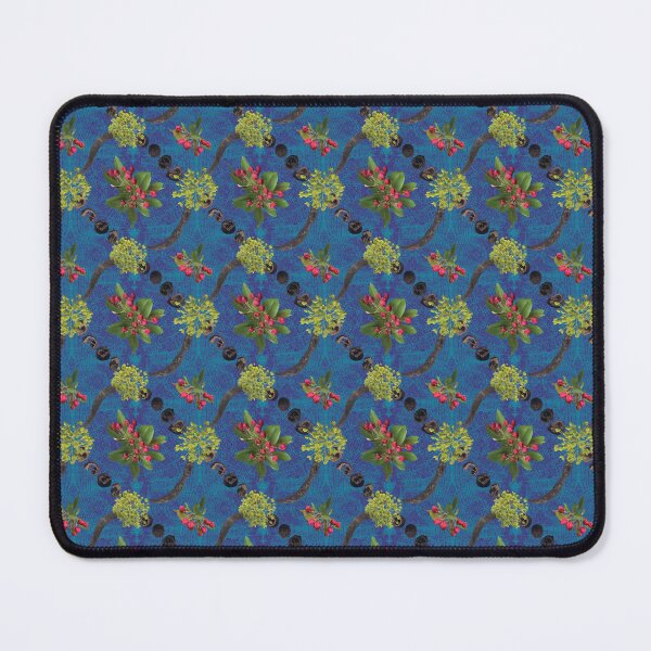 Item preview, Spring Maple Crab Apple Walnut & Honey Locust on Blues designed and sold by Digitalmyth's Designs.