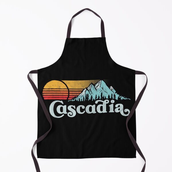 Item preview, Mountain Life Outdoor Junkie Tees Vintage Cascadia Retro Distressed Vibe Mountains designed and sold by MelanieIShelton.