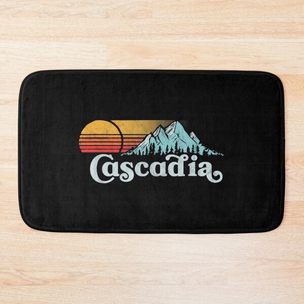 Item preview, Mountain Life Outdoor Junkie Tees Vintage Cascadia Retro Distressed Vibe Mountains designed and sold by MelanieIShelton.