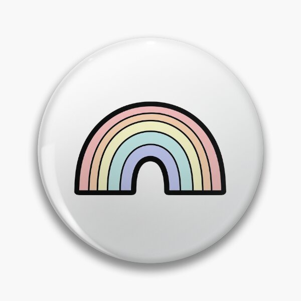 Item preview, Soft Rainbow Arch – Gentle Hope Sticker designed and sold by Osmose-Studio.