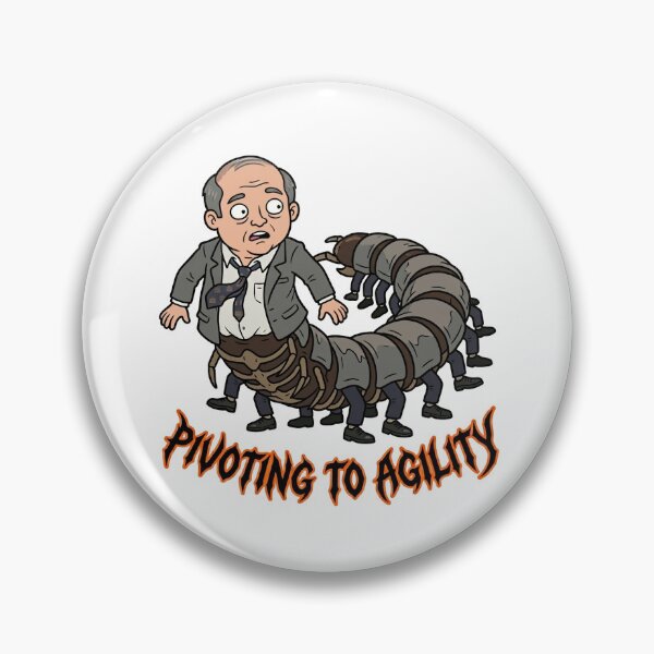 Item preview, Pivoting to Agility | Corporate Brainrot designed and sold by SignalStatic.