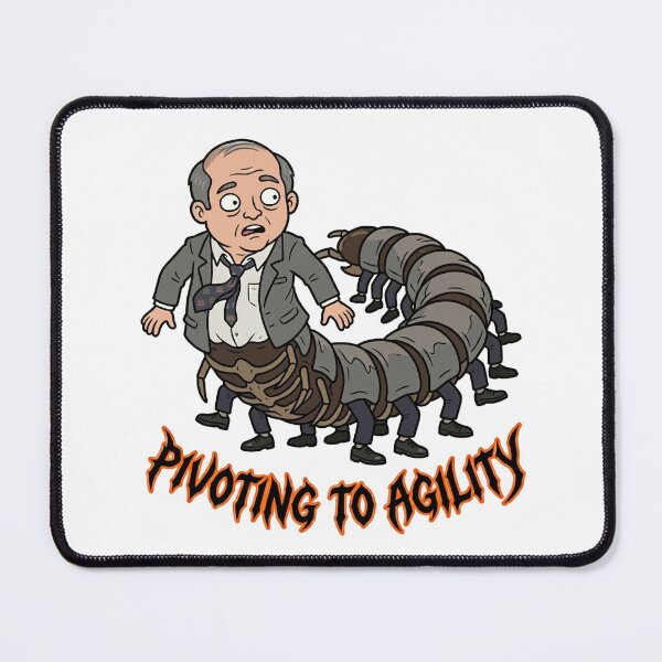 Item preview, Pivoting to Agility | Corporate Brainrot designed and sold by SignalStatic.