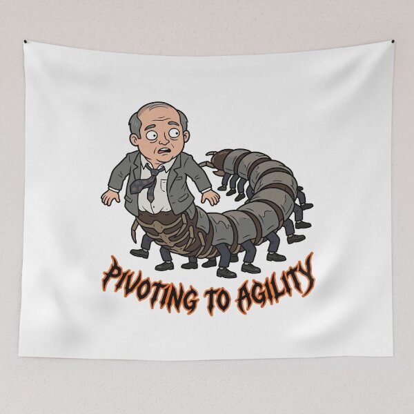 Item preview, Pivoting to Agility | Corporate Brainrot designed and sold by SignalStatic.