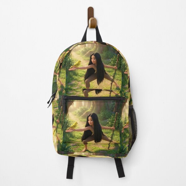 Item preview, Forest Guardian - Nature Spirit and Yellow Bird designed and sold by Azurart2.