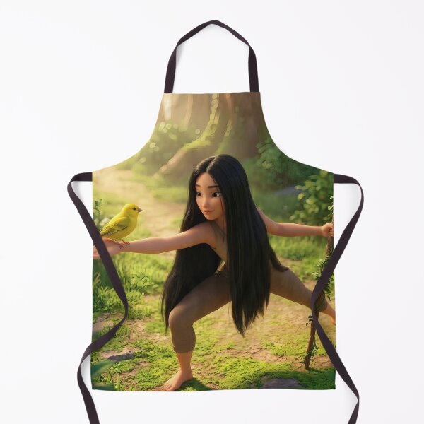 Item preview, Forest Guardian - Nature Spirit and Yellow Bird designed and sold by Azurart2.