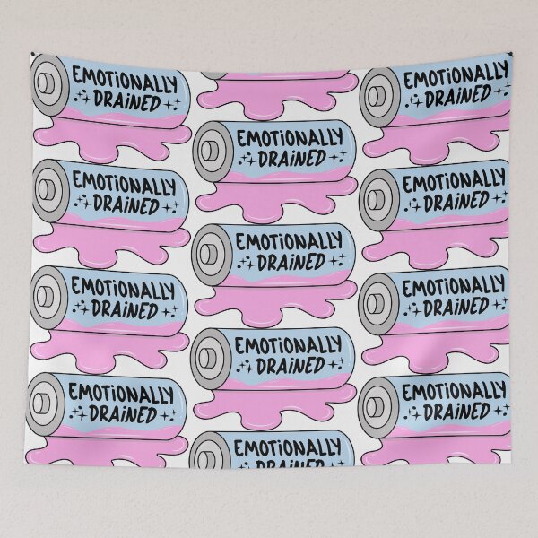 Item preview, Emotionally Drained - Battery designed and sold by GlitterArtySVG.