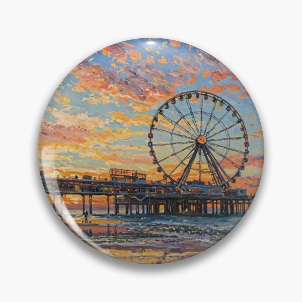 Item preview, Ferris wheel on the pier of Scheveningen designed and sold by sid1802.