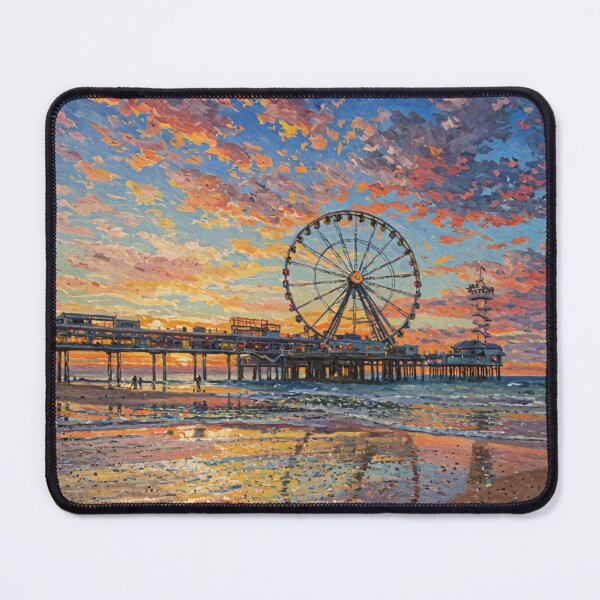 Item preview, Ferris wheel on the pier of Scheveningen designed and sold by sid1802.