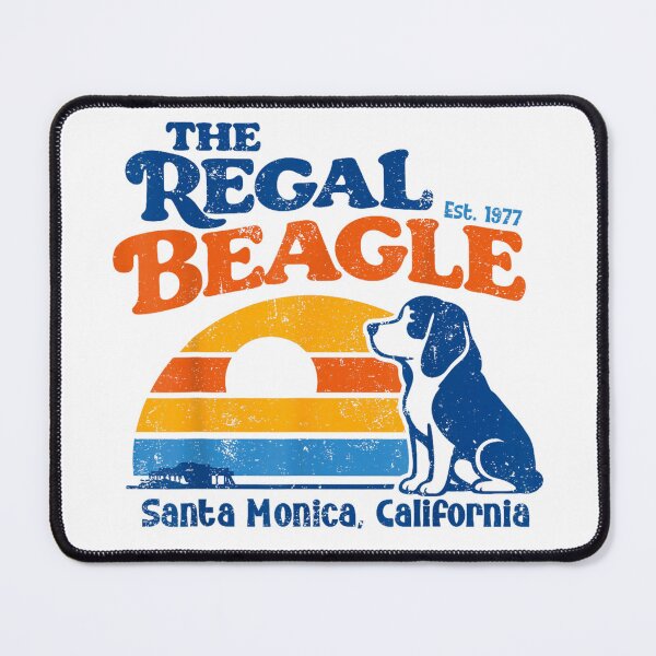 Item preview, The Regal Beagle Santa Monica | Retro 1977 Vintage Sunset Pub designed and sold by Alluka Brand.