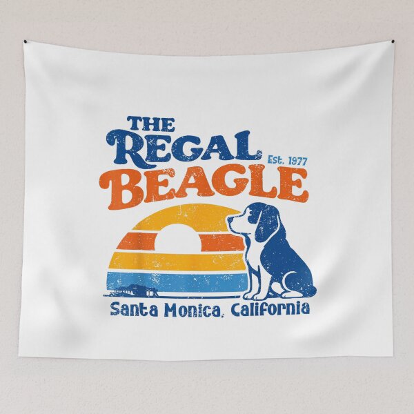 Item preview, The Regal Beagle Santa Monica | Retro 1977 Vintage Sunset Pub designed and sold by Alluka Brand.