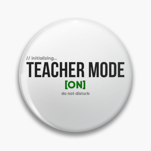 Artikelvorschau, Teacher mode on entworfen und verkauft von ProudCraft.