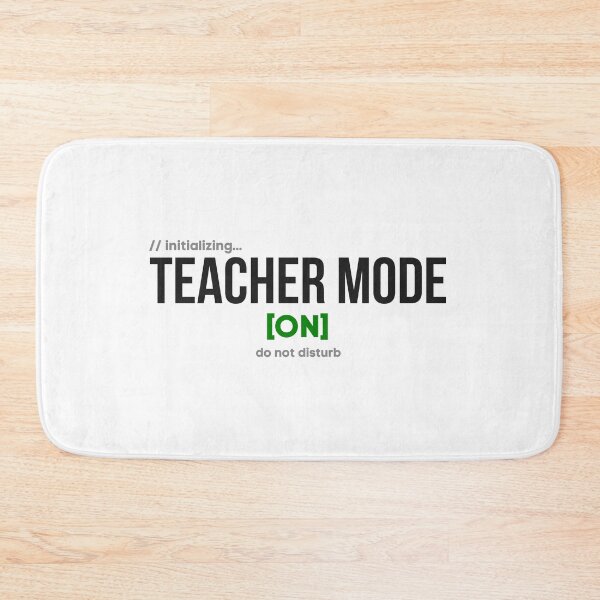 Artikelvorschau, Teacher mode on entworfen und verkauft von ProudCraft.
