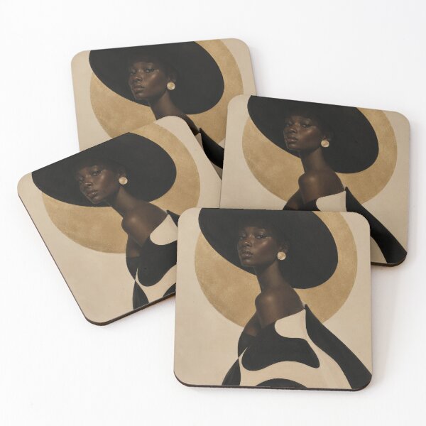 Item preview, Chic Black Woman Afrocentric designed and sold by Nova~Prints.