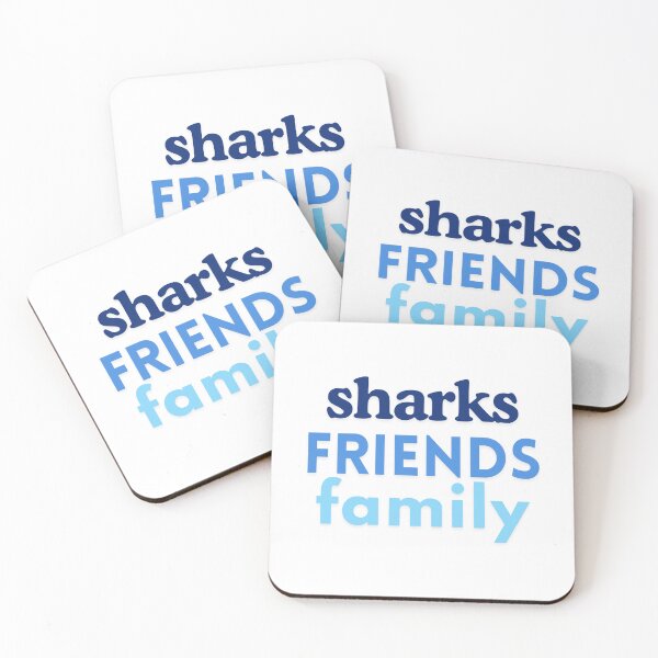 Item preview, summer sharks friends family designed and sold by Maddie Wateska.