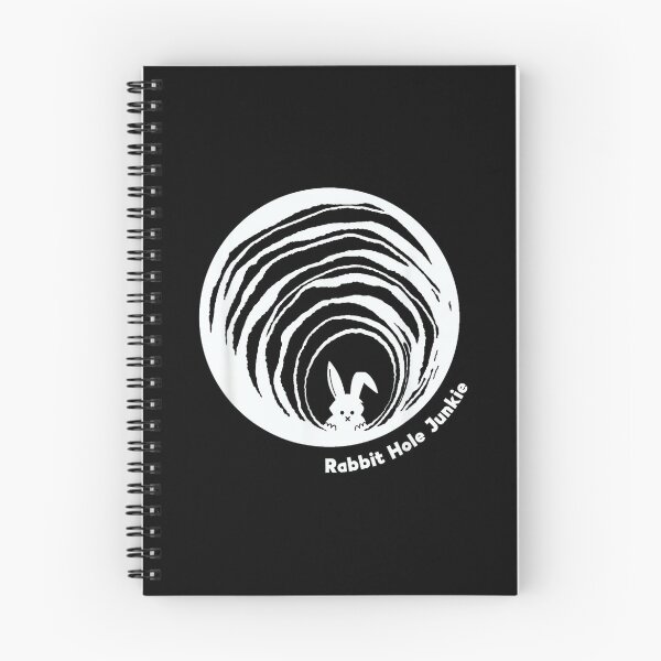 Item preview, Rabbit-Hole Junkie Surreal Reality Vortex Truth-Seeker Guide designed and sold by MelanieIShelton.