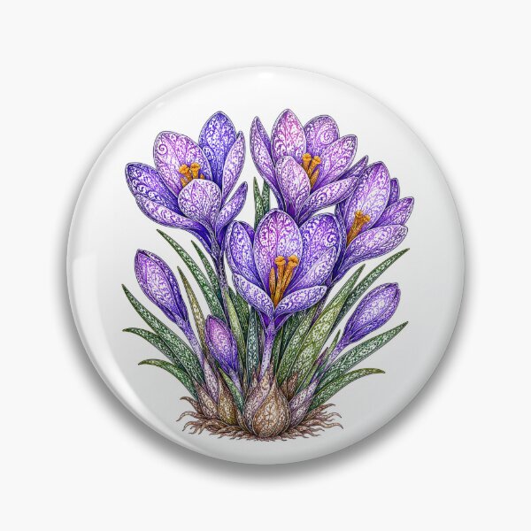 Item preview, Purple Crocus designed and sold by PaintedbyCarol.