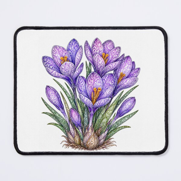 Item preview, Purple Crocus designed and sold by PaintedbyCarol.