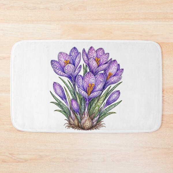 Item preview, Purple Crocus designed and sold by PaintedbyCarol.