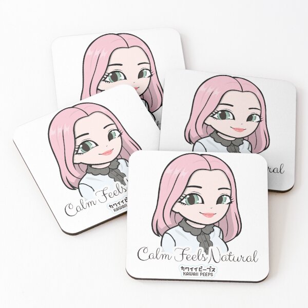 Item preview, Pastel Power Crew Calm Feels Natural designed and sold by P-L-Sardines.