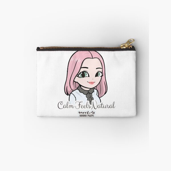 Item preview, Pastel Power Crew Calm Feels Natural designed and sold by P-L-Sardines.