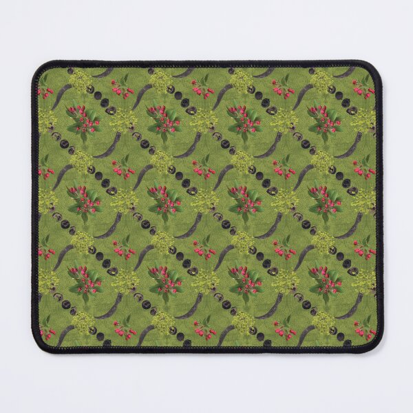 Item preview, Spring Maple Crab Apple Walnut & Honey Locust on Greens designed and sold by Digitalmyth's Designs.