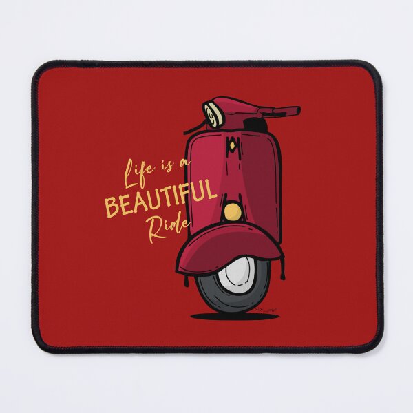 Item preview, Red Scooter designed and sold by AyushkaAgarwal.