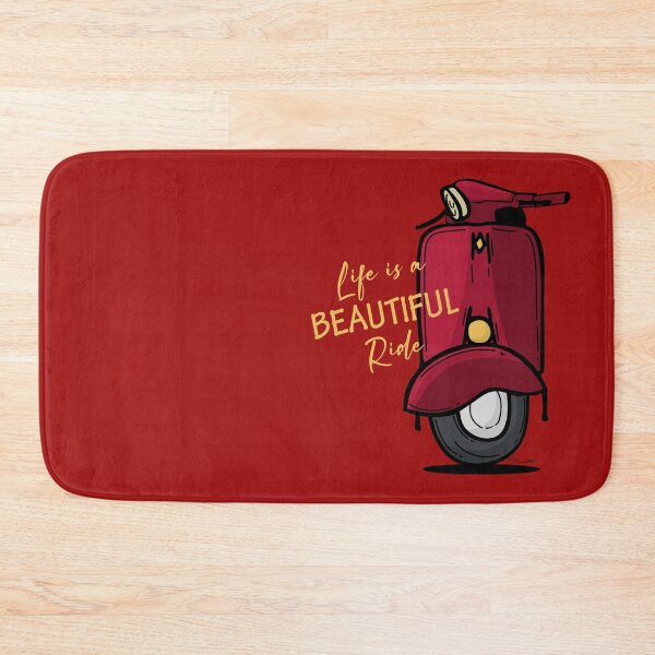 Item preview, Red Scooter designed and sold by AyushkaAgarwal.