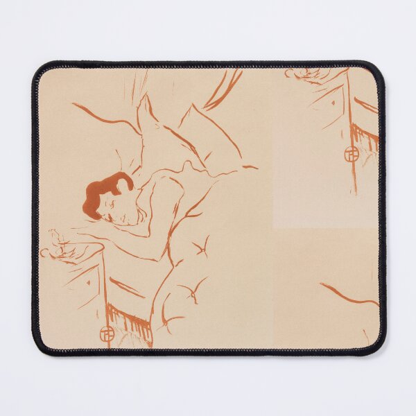 Item preview, Ta Bouche by Toulouse-Lautrec Vintage Minimalist Art Nouveau Line Art designed and sold by artofuniverse.