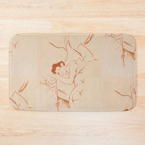 Item preview, Ta Bouche by Toulouse-Lautrec Vintage Minimalist Art Nouveau Line Art designed and sold by artofuniverse.